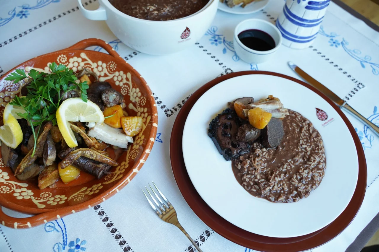 Arroz de sarrabulho à moda de Ponte de Lima
